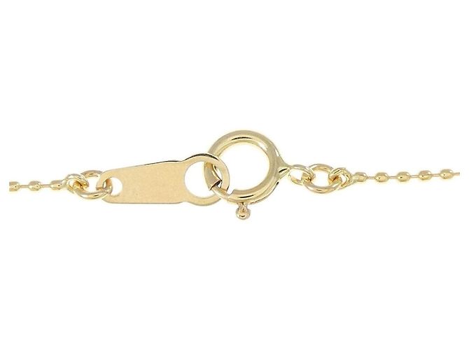 Autre Marque Colar GSTB Au750 Diamante Dourado - vista 5