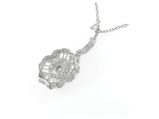 Autre Marque Collana di diamanti PT900 PT850 Argento - vista 4