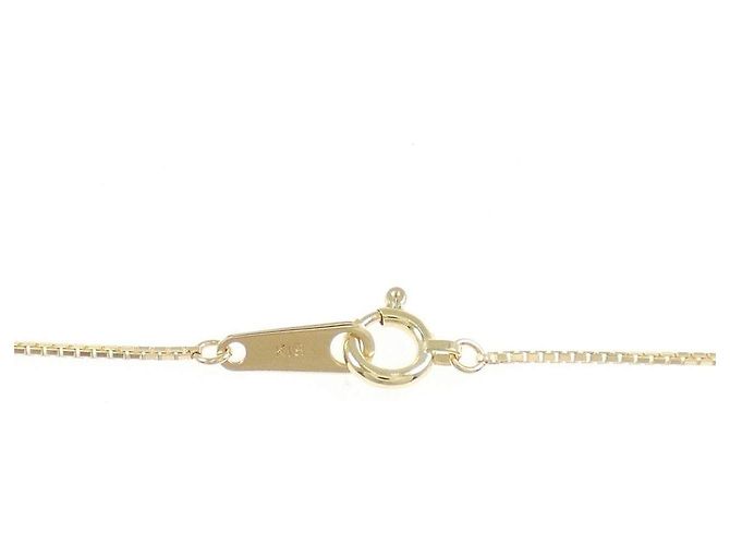 Autre Marque Collar de Au750 y diamantes Dorado - vista 5