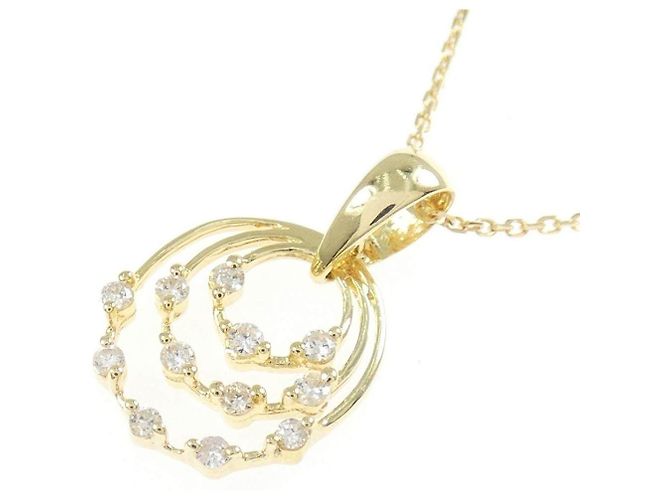 Autre Marque Collar de Diamantes Au750 Dorado - vista 3