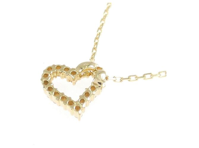 Autre Marque Collar de Au750 y diamantes Dorado - vista 4