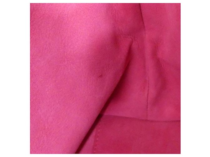 Bolsa de couro Loewe Amazona Preto Rosa - vista 10