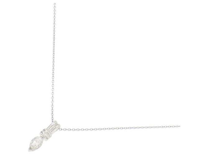 Autre Marque Collar de diamantes Pt900 Pt850 Plata - vista 2