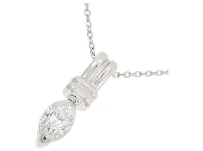 Autre Marque Collar de diamantes Pt900 Pt850 Plata - vista 3