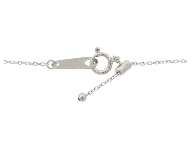 Autre Marque Diamantenhalskette Pt900 Pt850 Silber - Ansicht 5