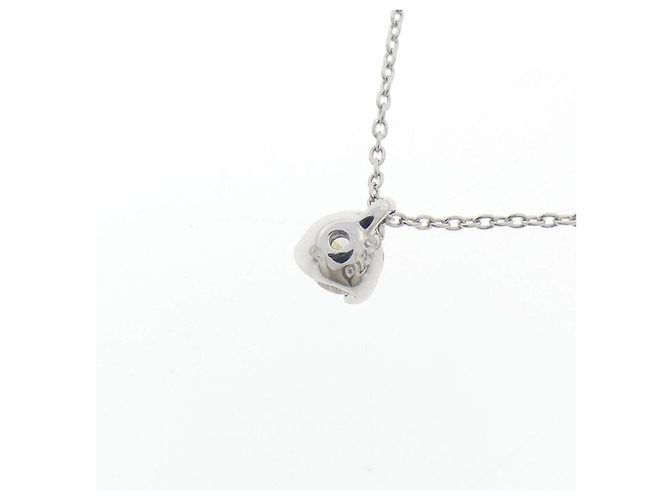 Autre Marque Collar de Pt850 y diamantes Plata - vista 4