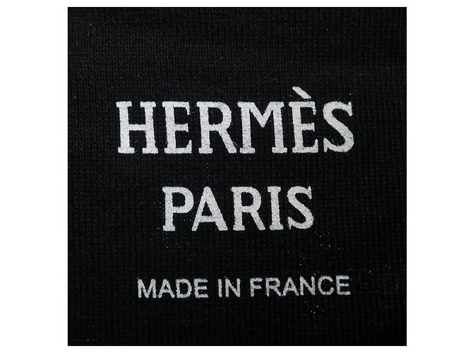Vestido Cut Hermès Preto e Branco - vista 4