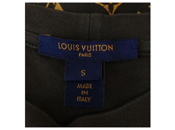 Top Louis Vuitton Marrone Giallo - vista 4