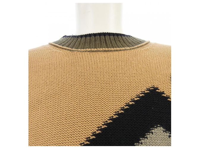 Malhas Versace Marrom Preto Caqui - vista 5