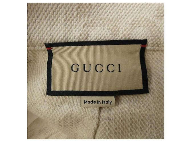 Calções de algodão brancos Gucci - vista 4