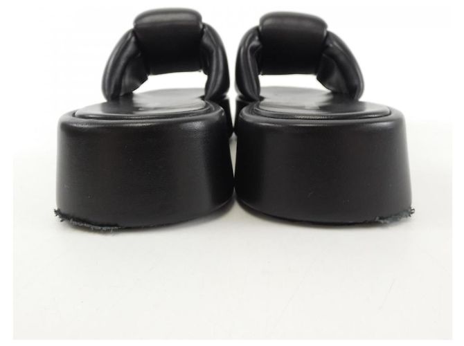 Sandali Miu Miu in pelle nera Nero - vista 5