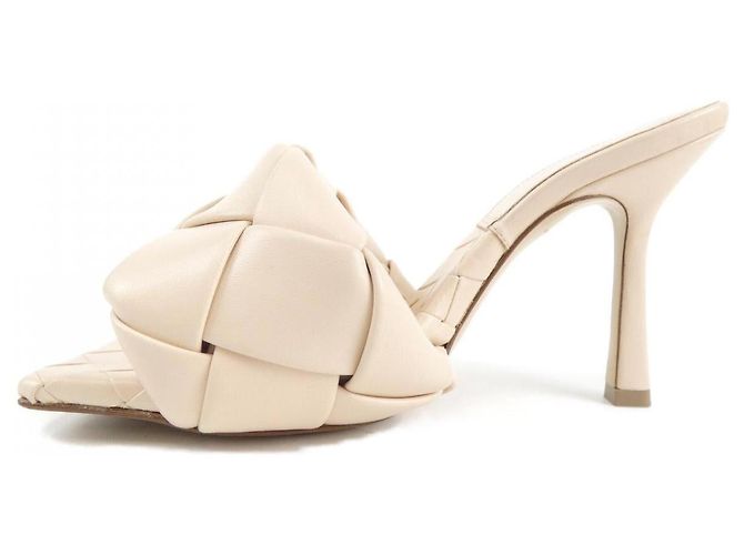 Bottega Veneta 608854VBSS0 Sandali in lambskin Beige - vista 2