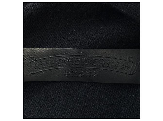 Sudadera con capucha Chrome Hearts 100% Cashmere Negro - vista 4