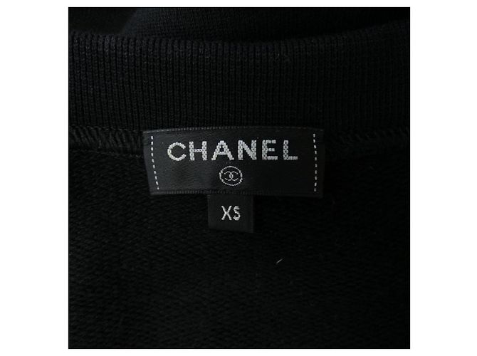 Felpa Chanel Nero - vista 5