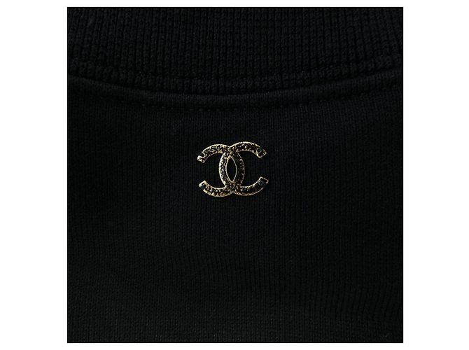 Felpa Chanel Nero - vista 8