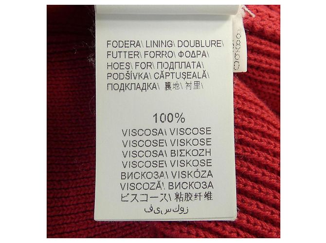 Autre Marque Brunello Cucinelli Wool Knit Vermelho - vista 5