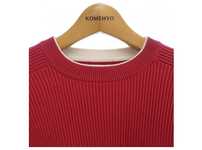 Autre Marque Brunello Cucinelli Wool Knit Vermelho - vista 8