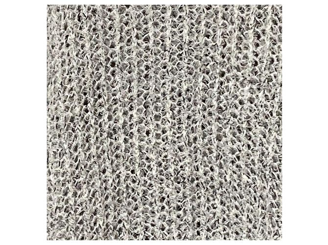 Autre Marque Sweater de malha de algodão com penas PLST Marrom - vista 2