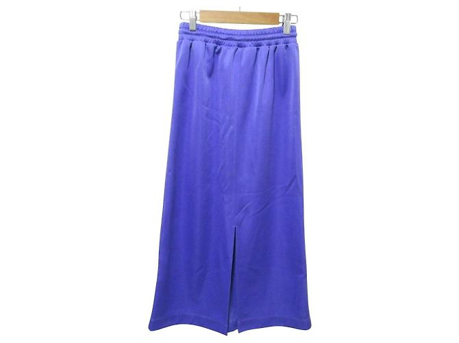 Autre Marque Jupe longue en jersey Ray Beams Violet - vue 2