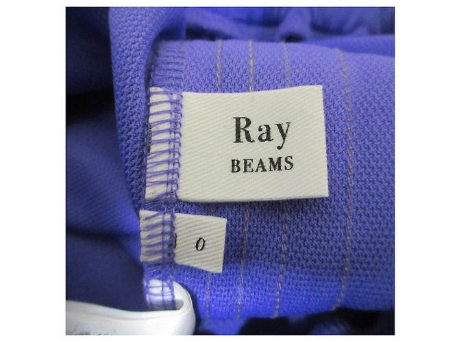 Autre Marque Jupe longue en jersey Ray Beams Violet - vue 3