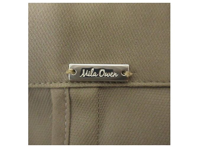 Autre Marque Chaqueta entallada Mila Owen Verde Caqui - vista 3