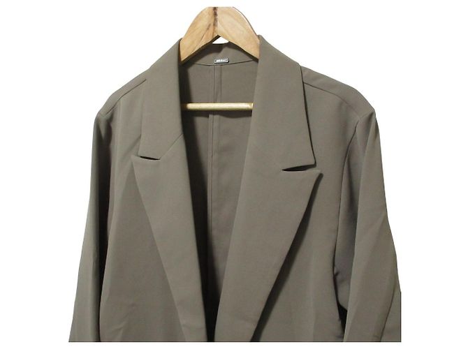 Autre Marque Chaqueta entallada Mila Owen Verde Caqui - vista 4