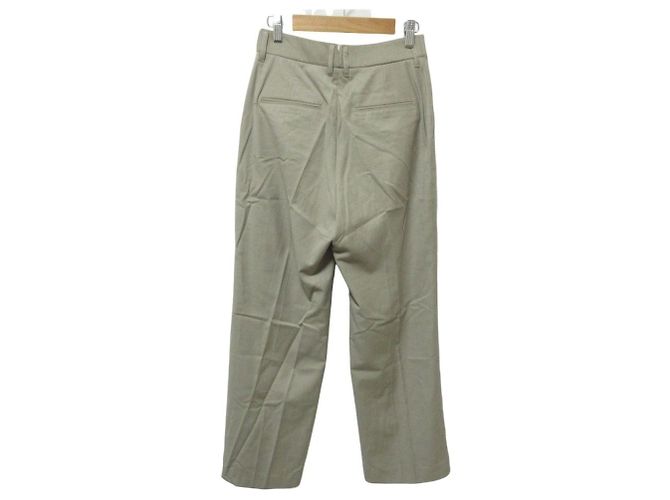 Autre Marque Mila Owen Wide Tuck Pants Beige - Ansicht 2