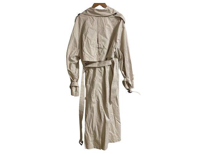 Autre Marque Trench Coat ZARA Blanco Crudo - vista 8
