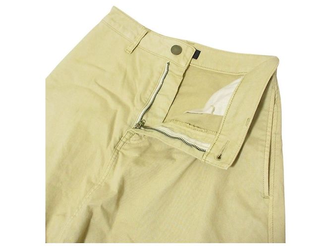 Gonna lunga a campana in twill stretch Theory Beige - vista 5