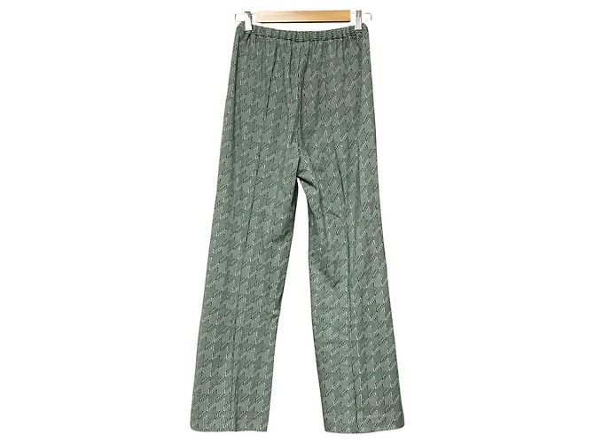 Autre Marque 6 CHIDORI JACQUARD Hose Grün - Ansicht 2