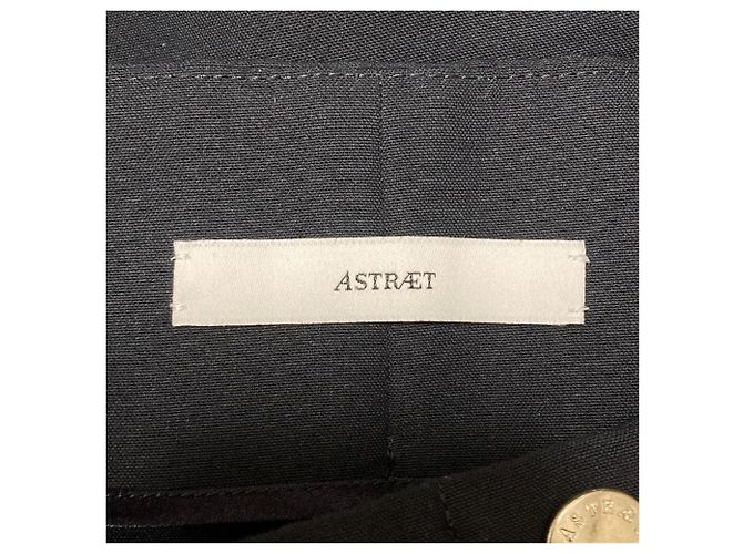 Autre Marque Falda larga y ajustada ASTRAET con botones frontales Azul Azul marino - vista 4