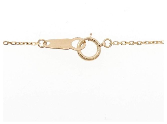Autre Marque Colar de Coração com Diamantes Au750 Dourado - vista 5