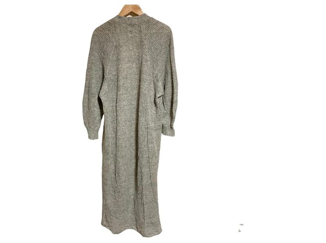 Autre Marque JOURNAL STANDARD relume Flanders Linen Long Knit Cardigan - vista 2