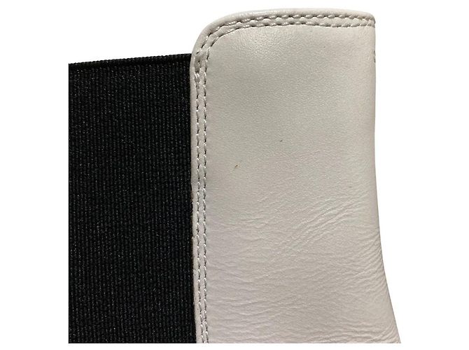 Céline Botas curtas Celine Jaquno Preto Branco - vista 10
