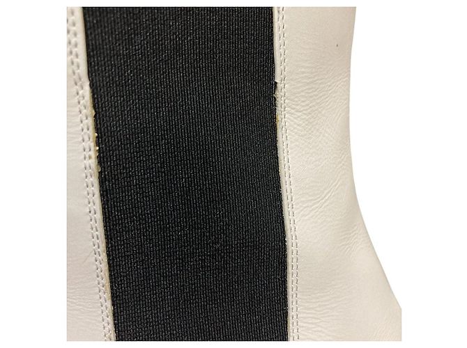Céline Botas curtas Celine Jaquno Preto Branco - vista 11