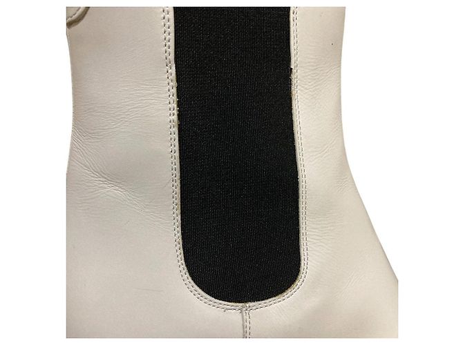 Céline Botas curtas Celine Jaquno Preto Branco - vista 12