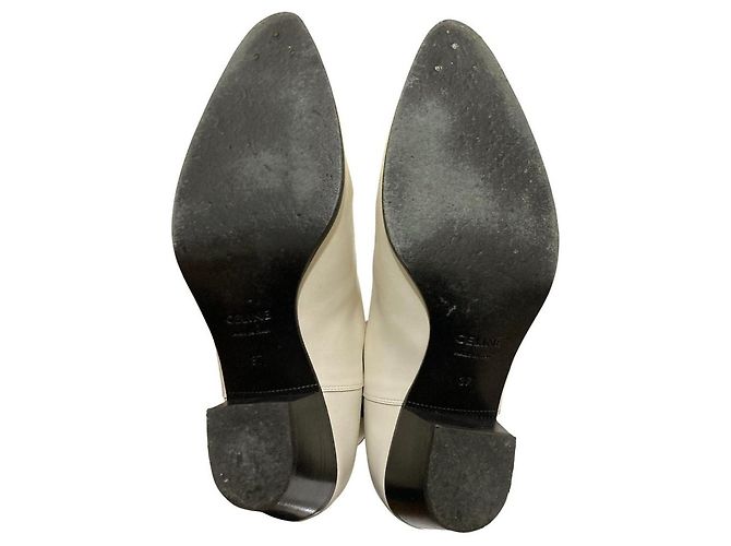Céline Botas curtas Celine Jaquno Preto Branco - vista 17