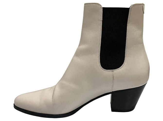 Céline Botas curtas Celine Jaquno Preto Branco - vista 5