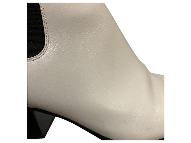 Céline Botas curtas Celine Jaquno Preto Branco - vista 7