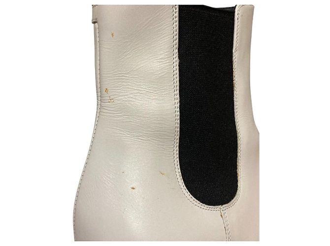 Céline Botas curtas Celine Jaquno Preto Branco - vista 8