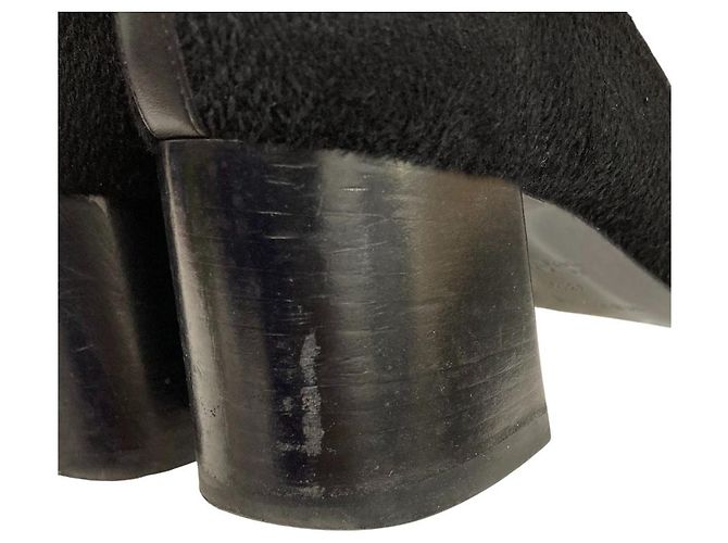 Hermès Jenna60 Lederstiefel Schwarz - Ansicht 10