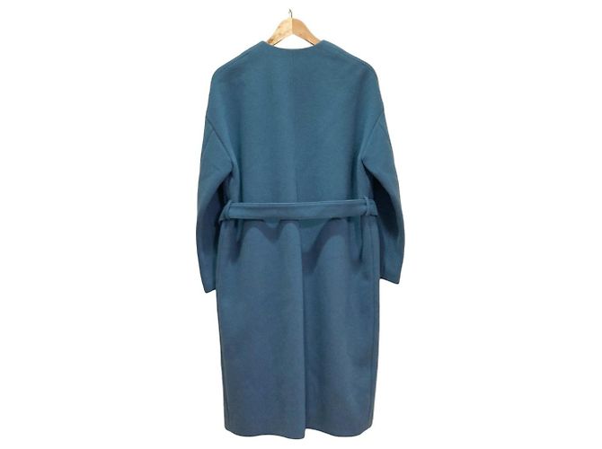 Autre Marque Atemberaubender Lure-Kleidmantel Blau - Ansicht 2