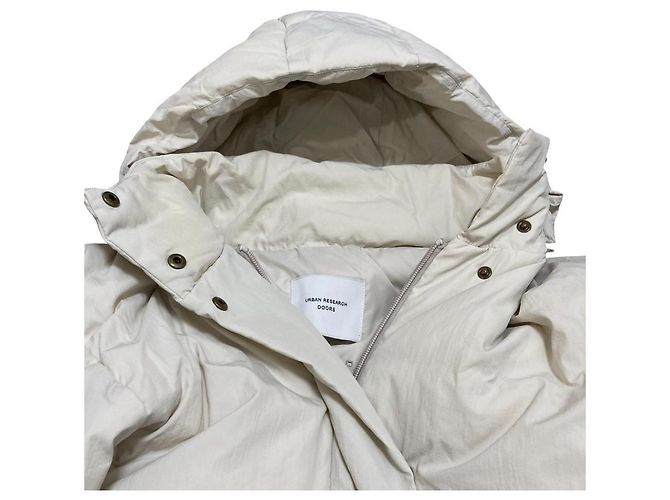 Autre Marque URBAN RESEARCH DOORS Chaqueta Seamless 2way de Plumas Verde Castaño Gris - vista 5