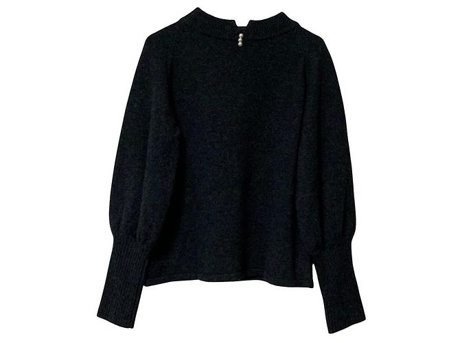 Autre Marque Maglie le cassetto Strickpullover aus Kaschmir-Mischung Braun - Ansicht 2