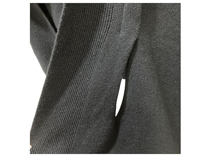 Autre Marque Capa de cashmere e pele de raposa FOXEY Preto - vista 4