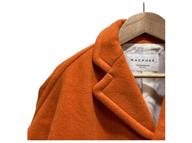 Autre Marque Abrigo de lana MACPHEE Naranja - vista 2