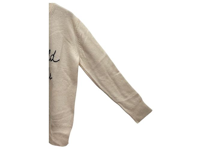 Kate Spade BROOME STREET Strickpullover mit Stickerei Weiß Aus weiß - Ansicht 3