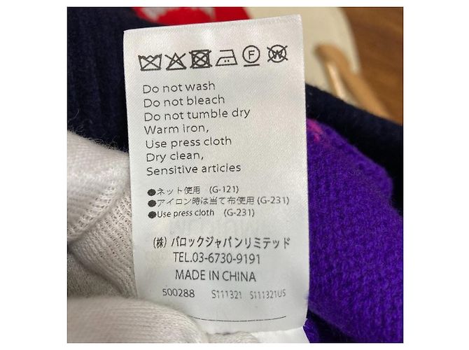Autre Marque nagonstans Argyle Strickpullover Blau - Ansicht 10