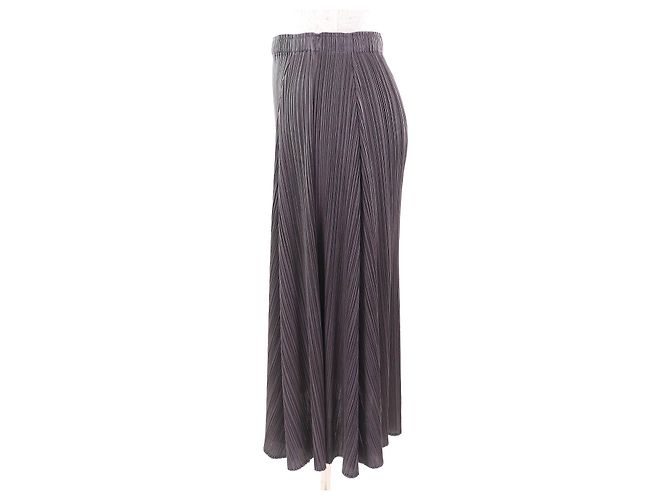 Issey Miyake PLEATS PLEASE PLEATS PLEASE Polyester-Rock Braun - Ansicht 2