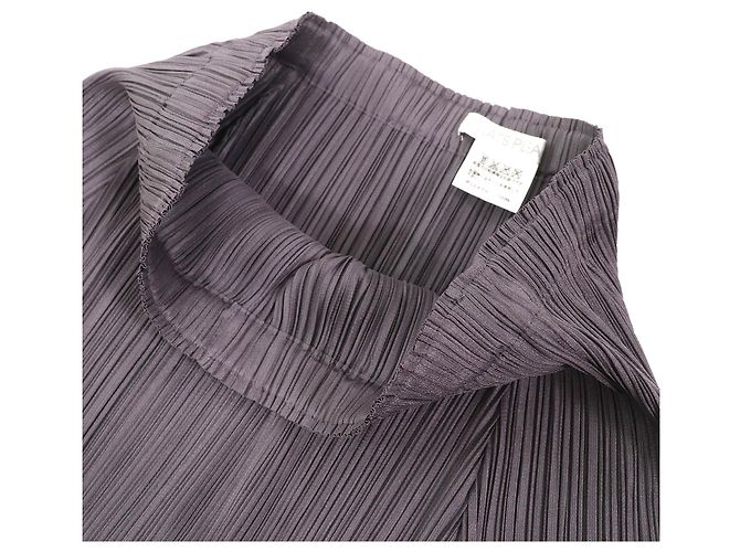Issey Miyake PLEATS PLEASE PLEATS PLEASE Polyester-Rock Braun - Ansicht 4
